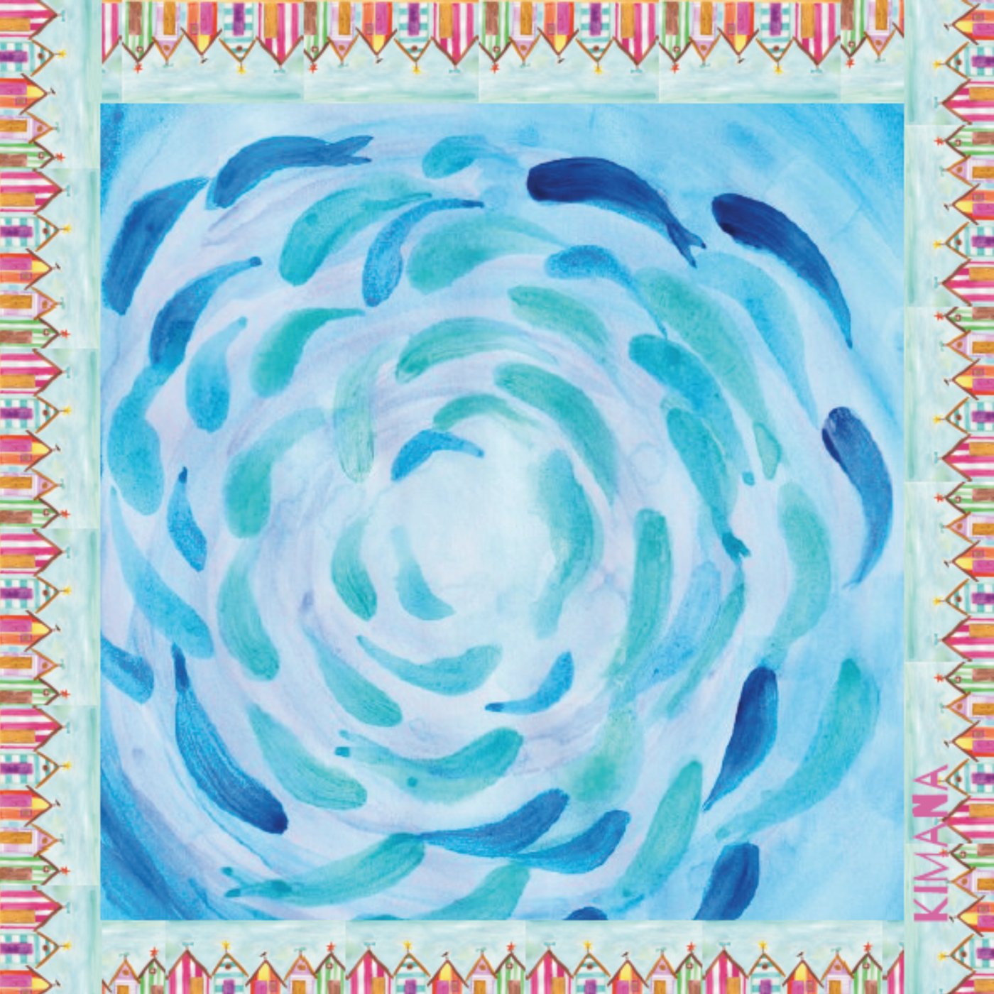 Pañuelo Azul Coral