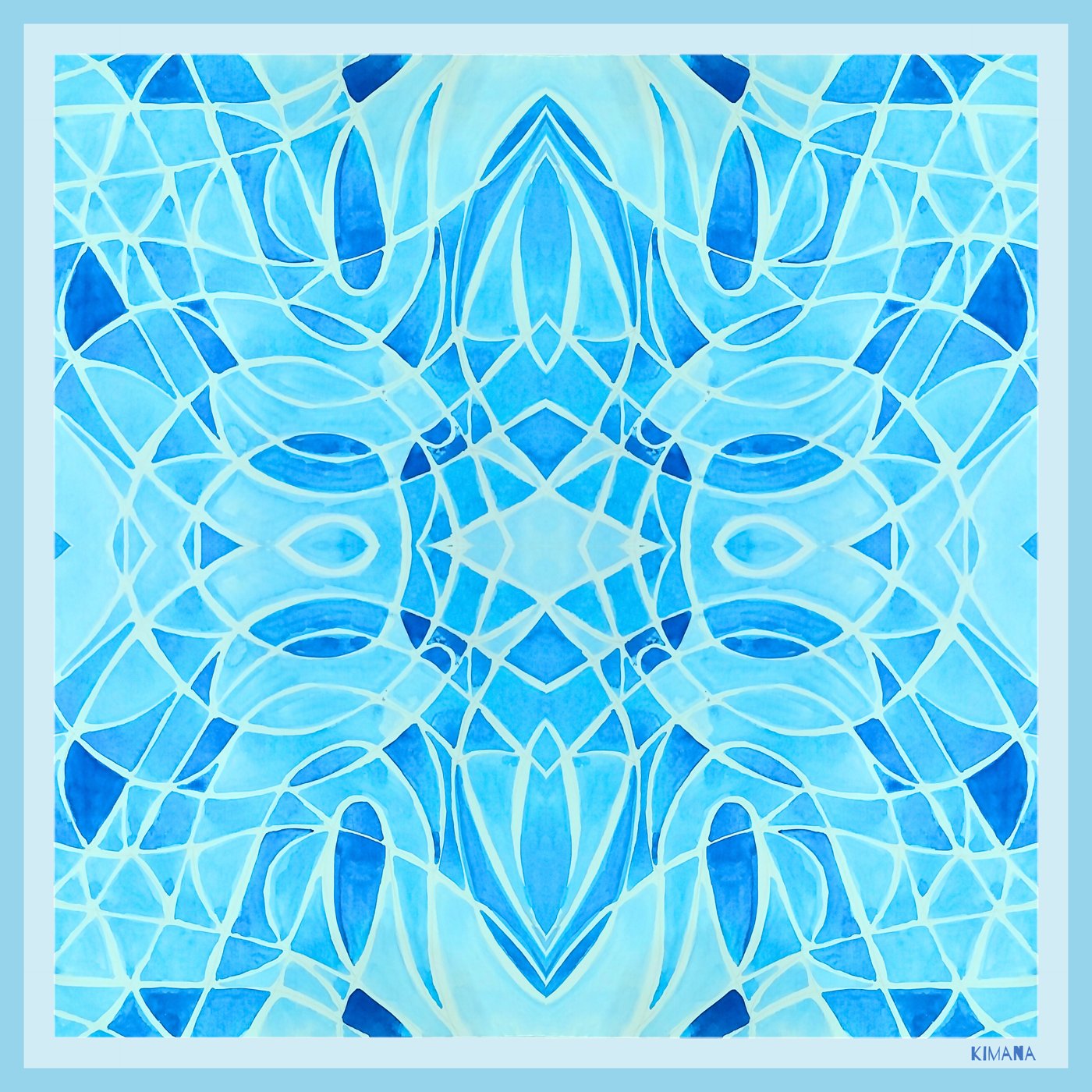 Pañuelo Turquesa Mandala